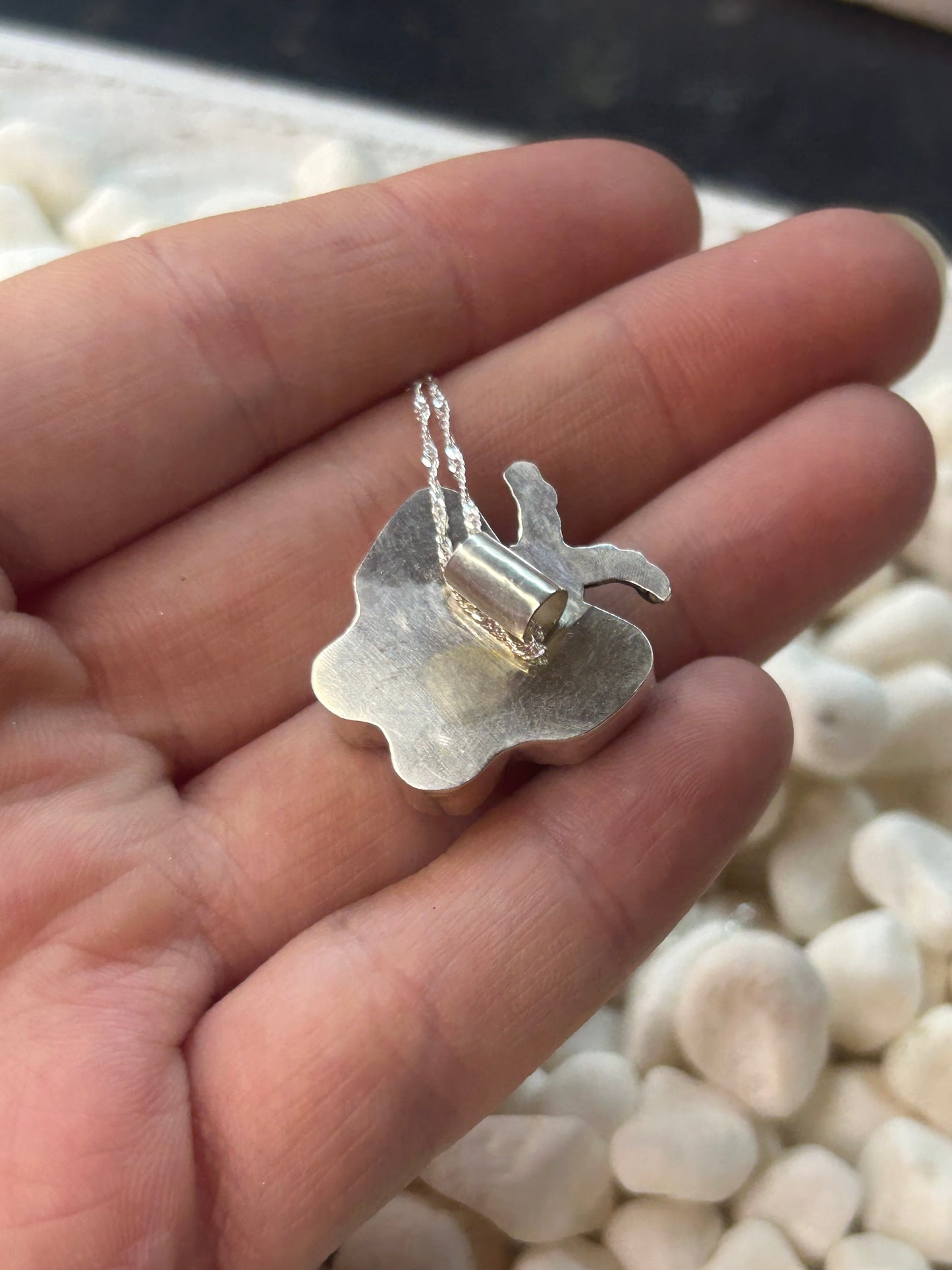 Sterling Opal Necklace