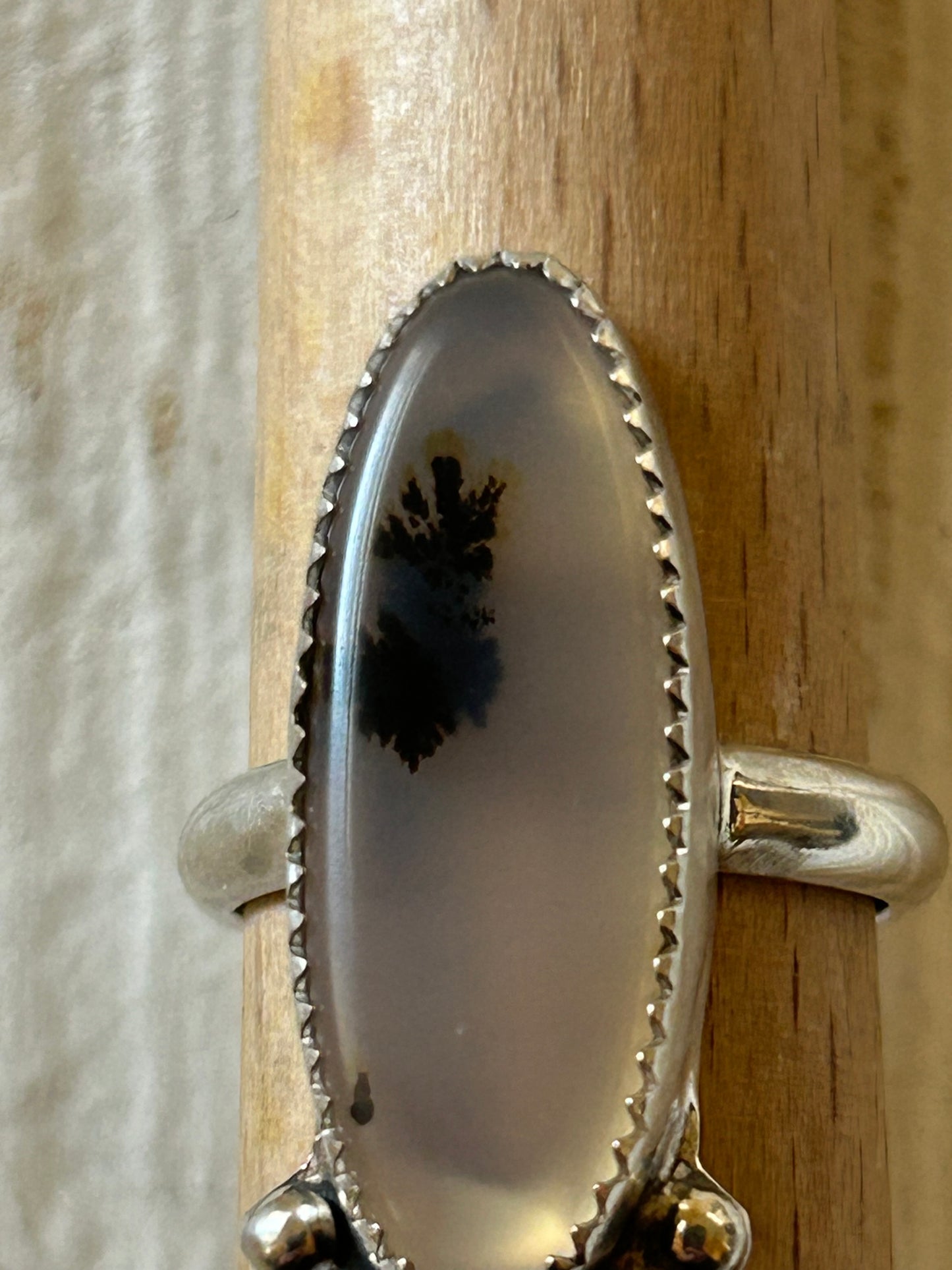 S4 Montana Agate Ring