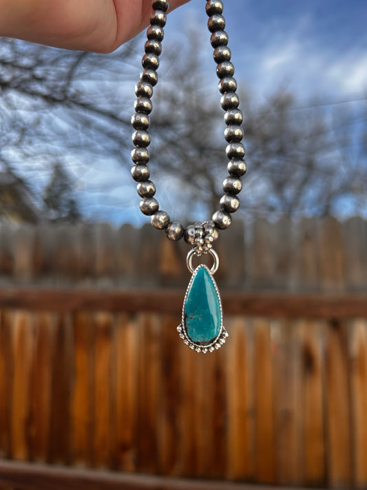 Qingu Turquoise Pendant