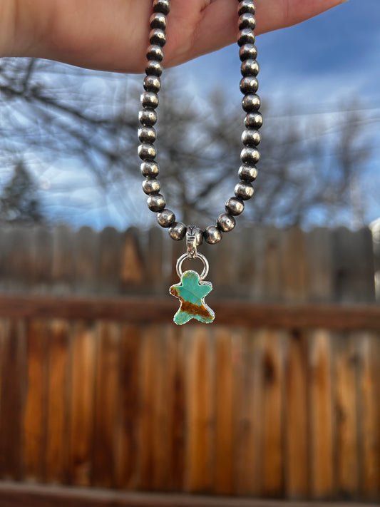Gingerbread Man Pendant