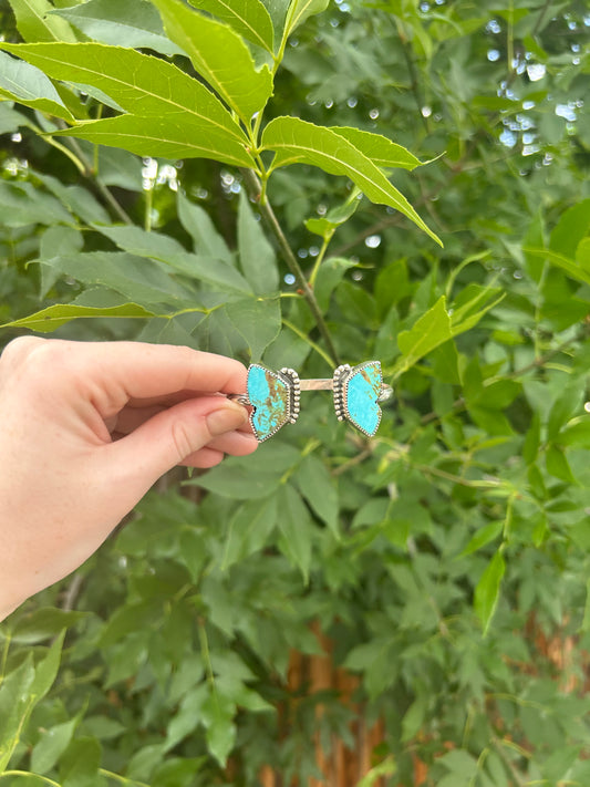 Kingman Butterfly Cuff