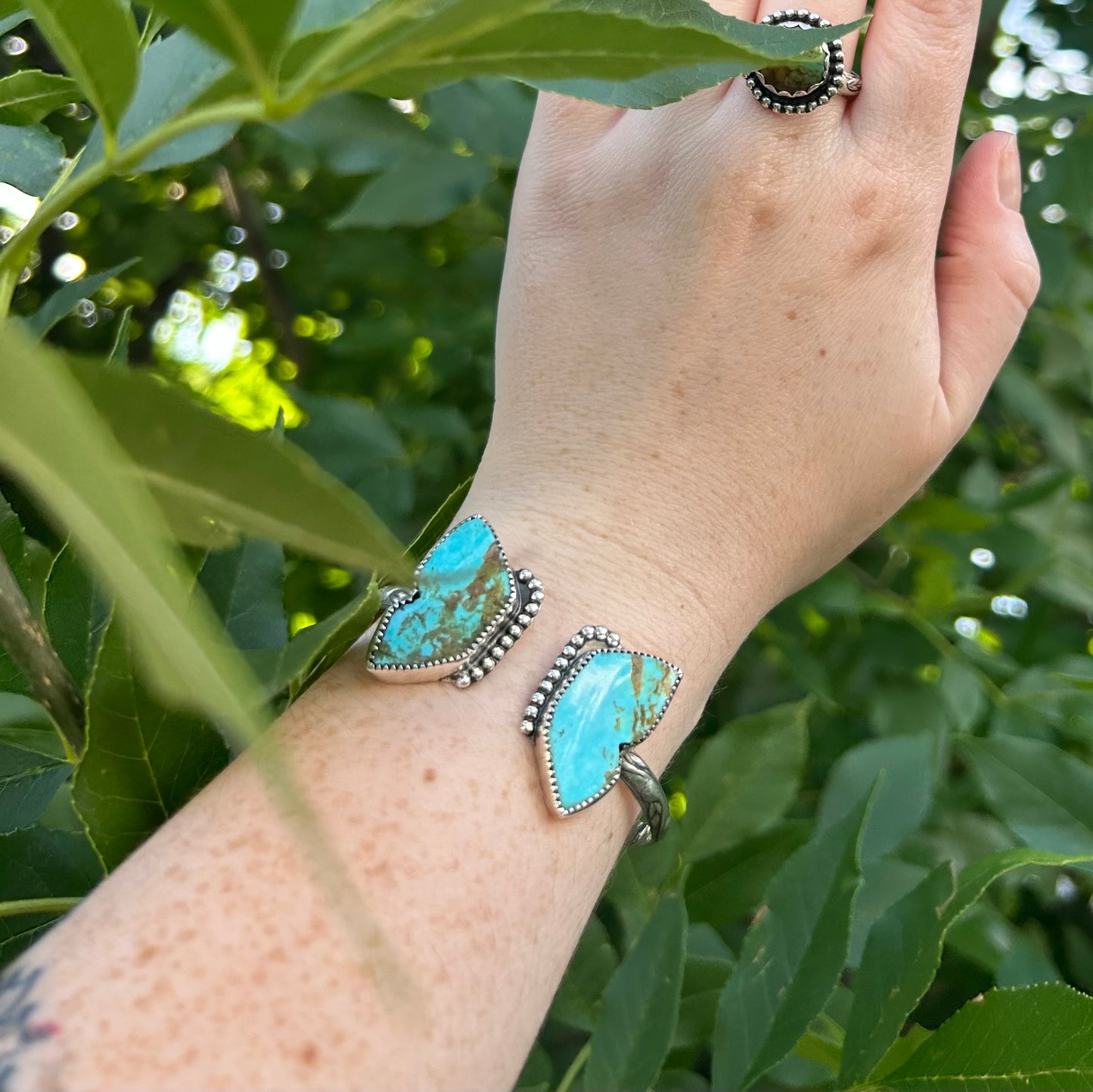 Kingman Butterfly Cuff