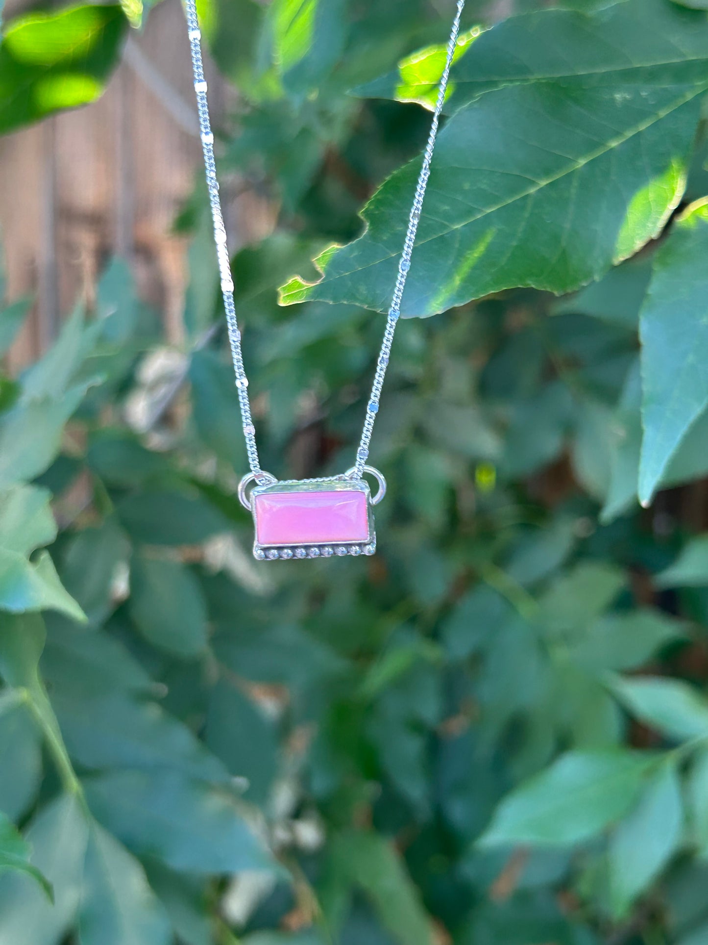 Pink Conch Necklace