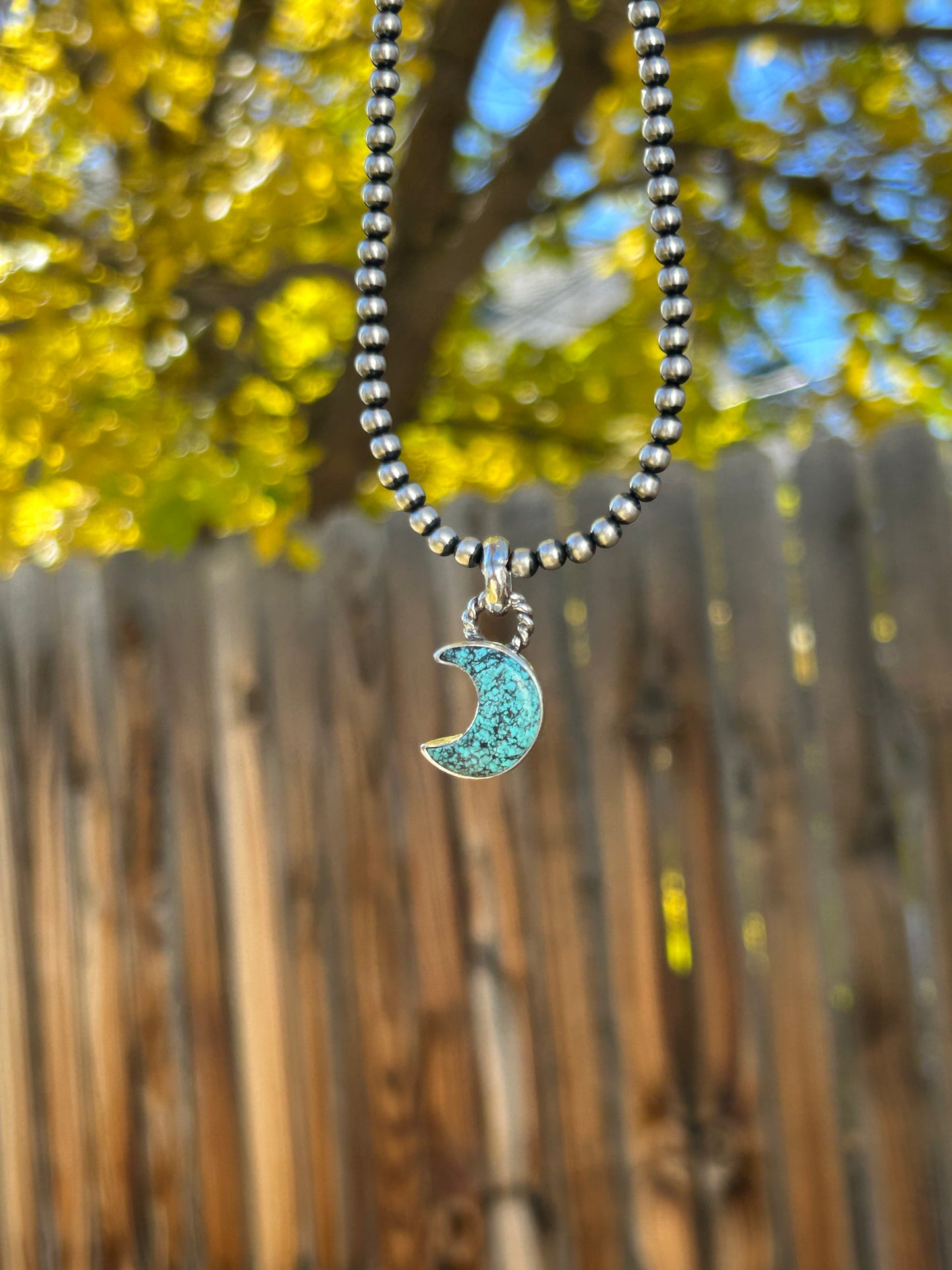 Blue Moon Turquoise Pendant